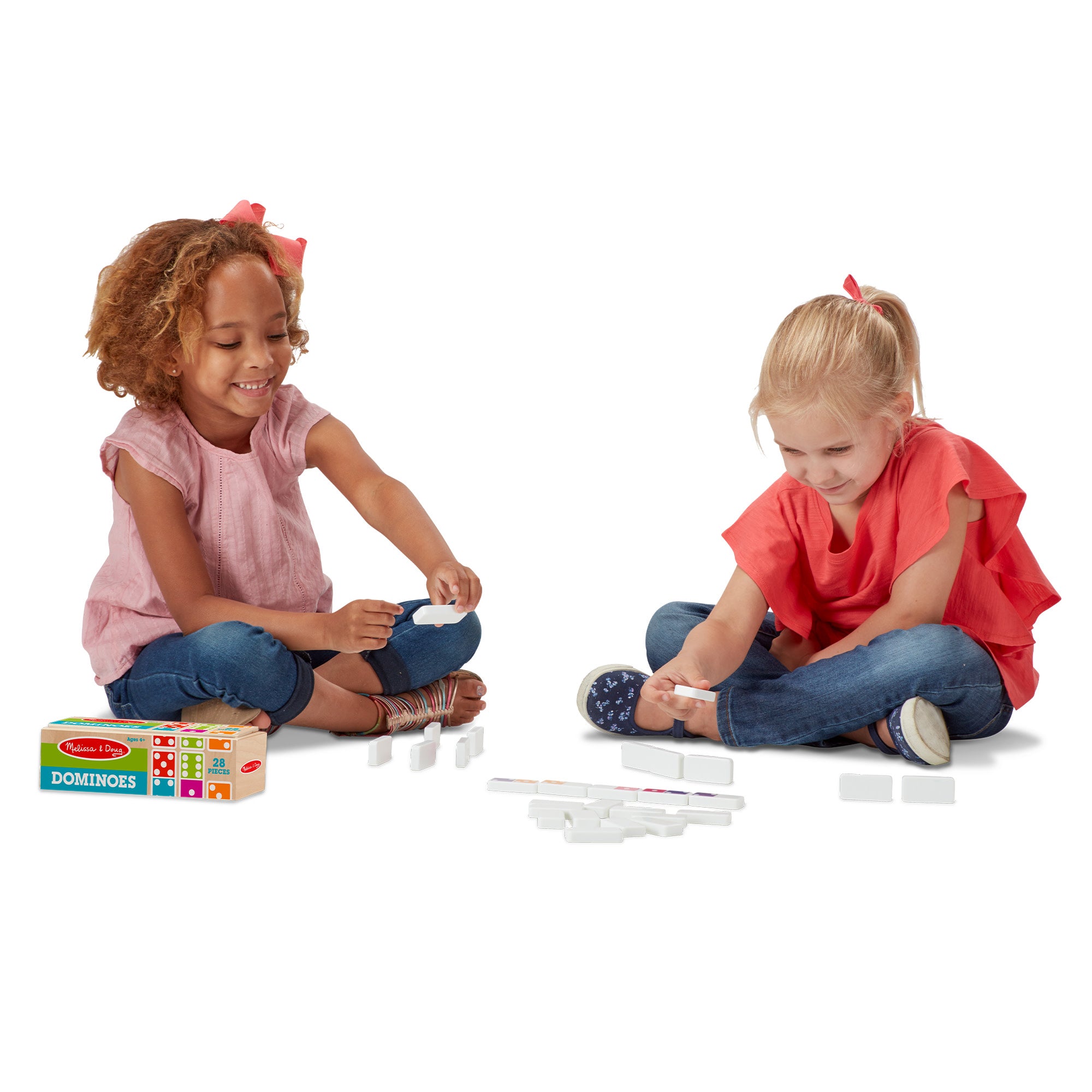 Premium Double-Six Dominoes Set - 28-Piece Classic Game for Family Fun, Parties & Game Nights - Durable & Travel-Friendly