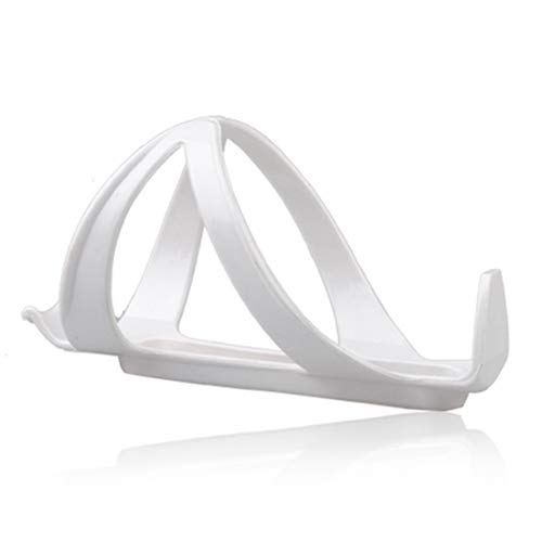 Lightweight & Durable Bike Water Bottle Holder - Universal Bike Bottle Cage for Road, Mountain & Kids Bikes - Perfect for Cycling, Hiking & Outdoor Adventures - White