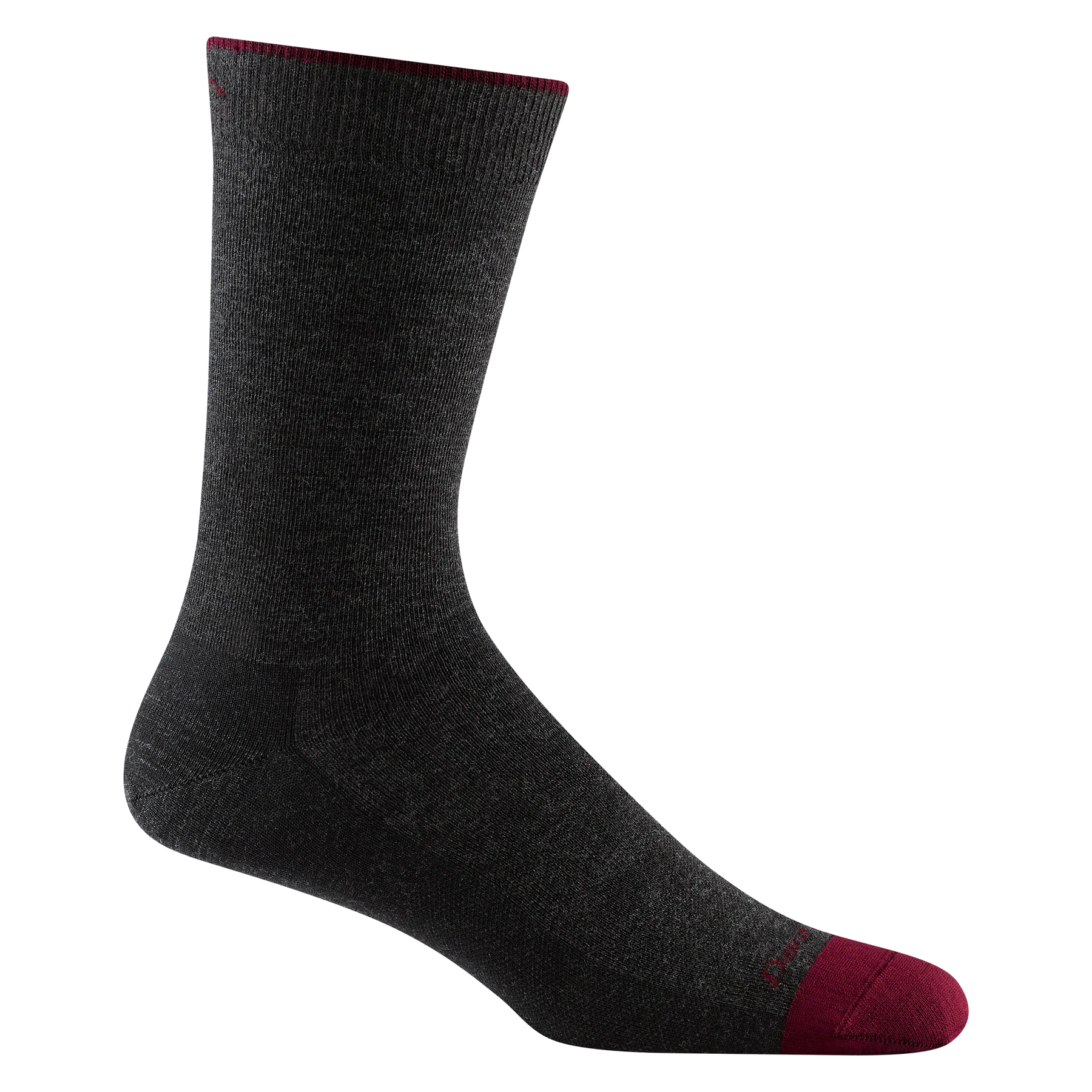 Darn Tough Men's Solid Crew Lifestyle No Cushion Lightweight Socks - Perfect for Hiking, Running & Everyday Comfort