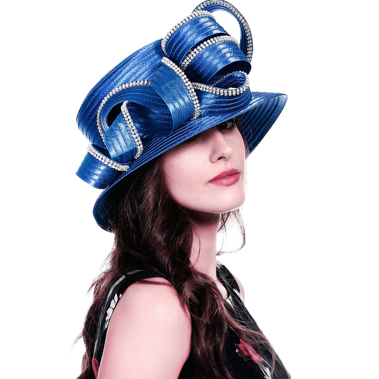 FORBUSITE Women's Church Hats - Elegant Derby Tea Party Dress Hats & Stylish Kentucky Bucket Hats for Ladies | Perfect for Sunday Service, Weddings, and Special Occasions