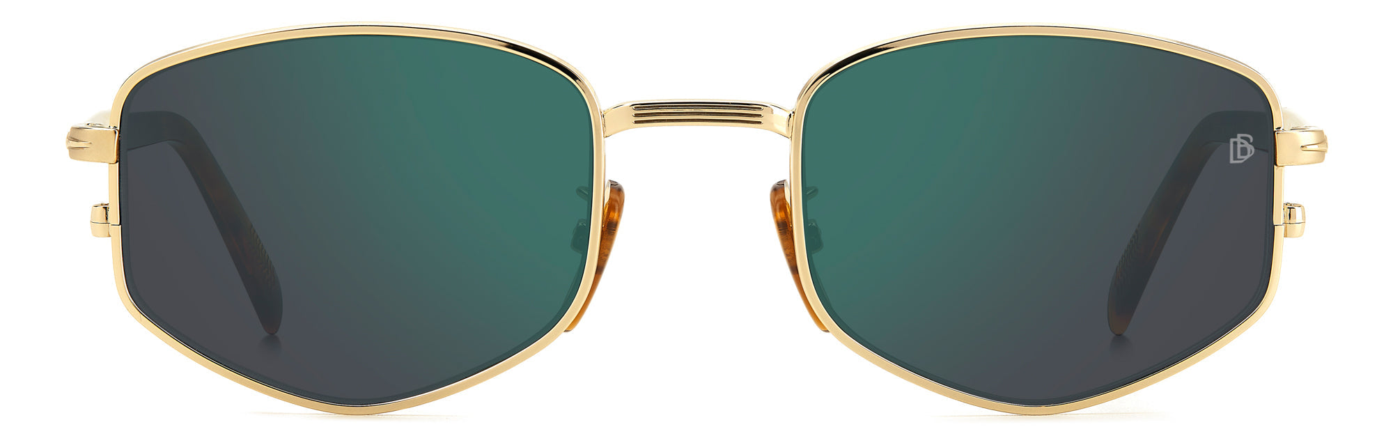David Beckham DB1129/S Men's Sunglasses - Polarized UV Protection Aviator Style for Driving, Outdoor & Fashion