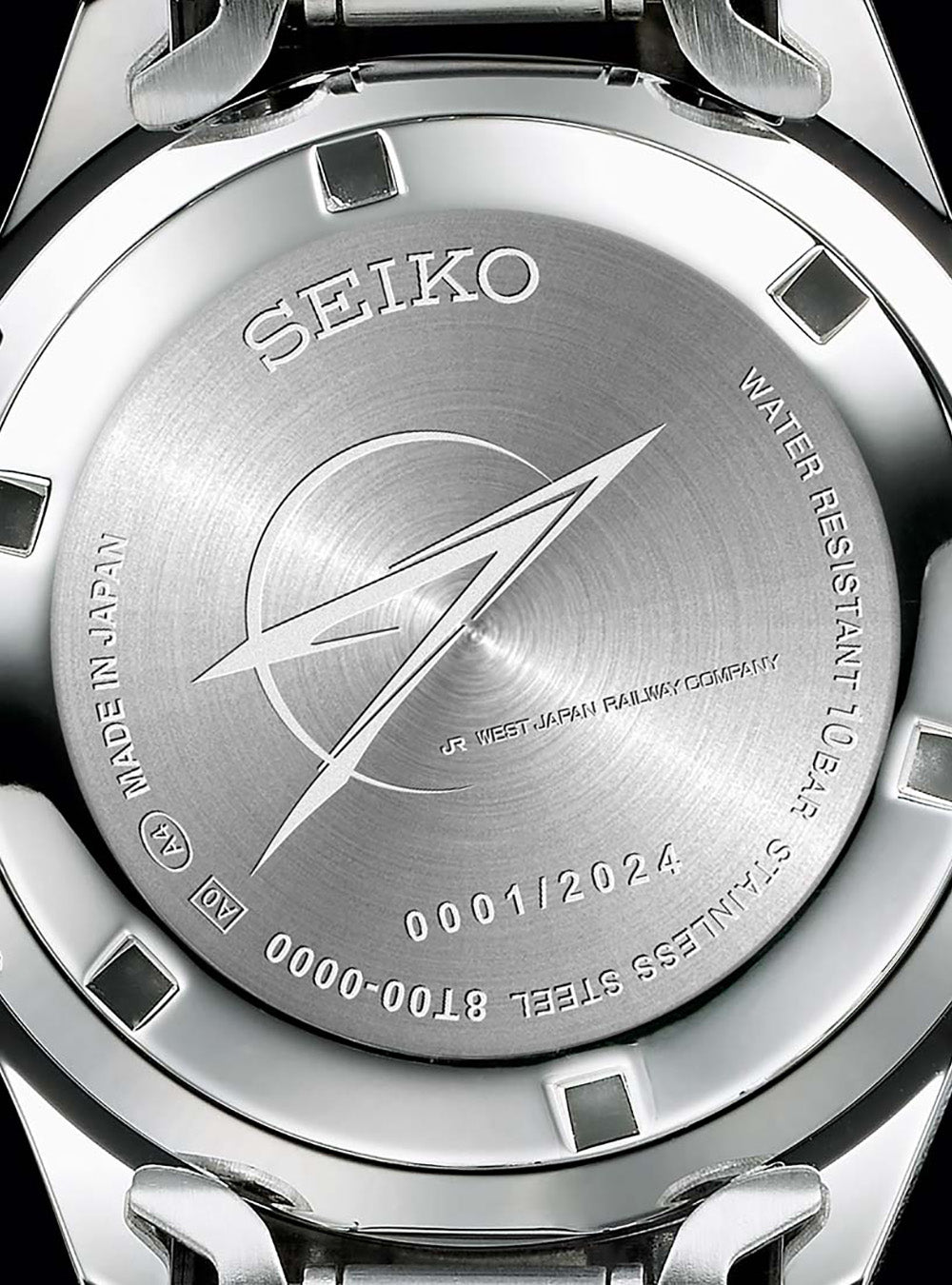 SEIKO JR West Japan Railway Hokuriku Shinkansen W7 Kagayaki Limited Edition Watch - Made in Japan | Perfect for Train Enthusiasts & Collectors