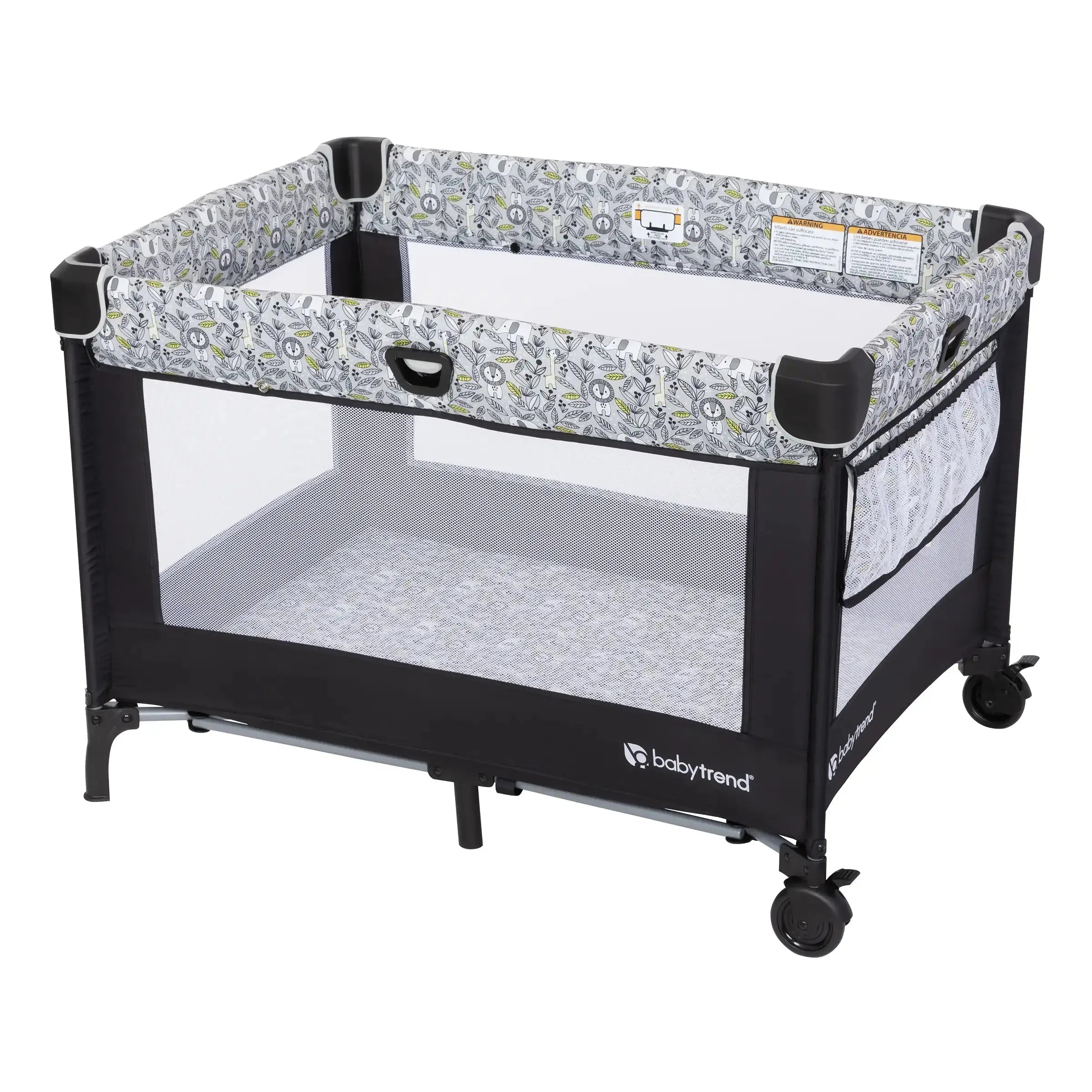 Baby Playard with Snooze Pod & Flip Over Changer - Portable Nursery Den for Newborns & Toddlers - Perfect for Bedroom, Living Room & Travel Use