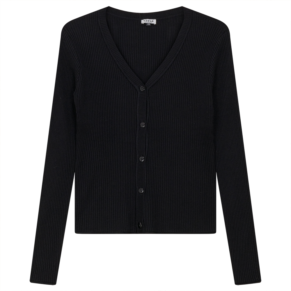 Cropped Knit Ribbed Cardigan for Women - Soft Stretchy Long Sleeve Open Front Sweater - Perfect for Layering, Fall Outfits & Casual Wear