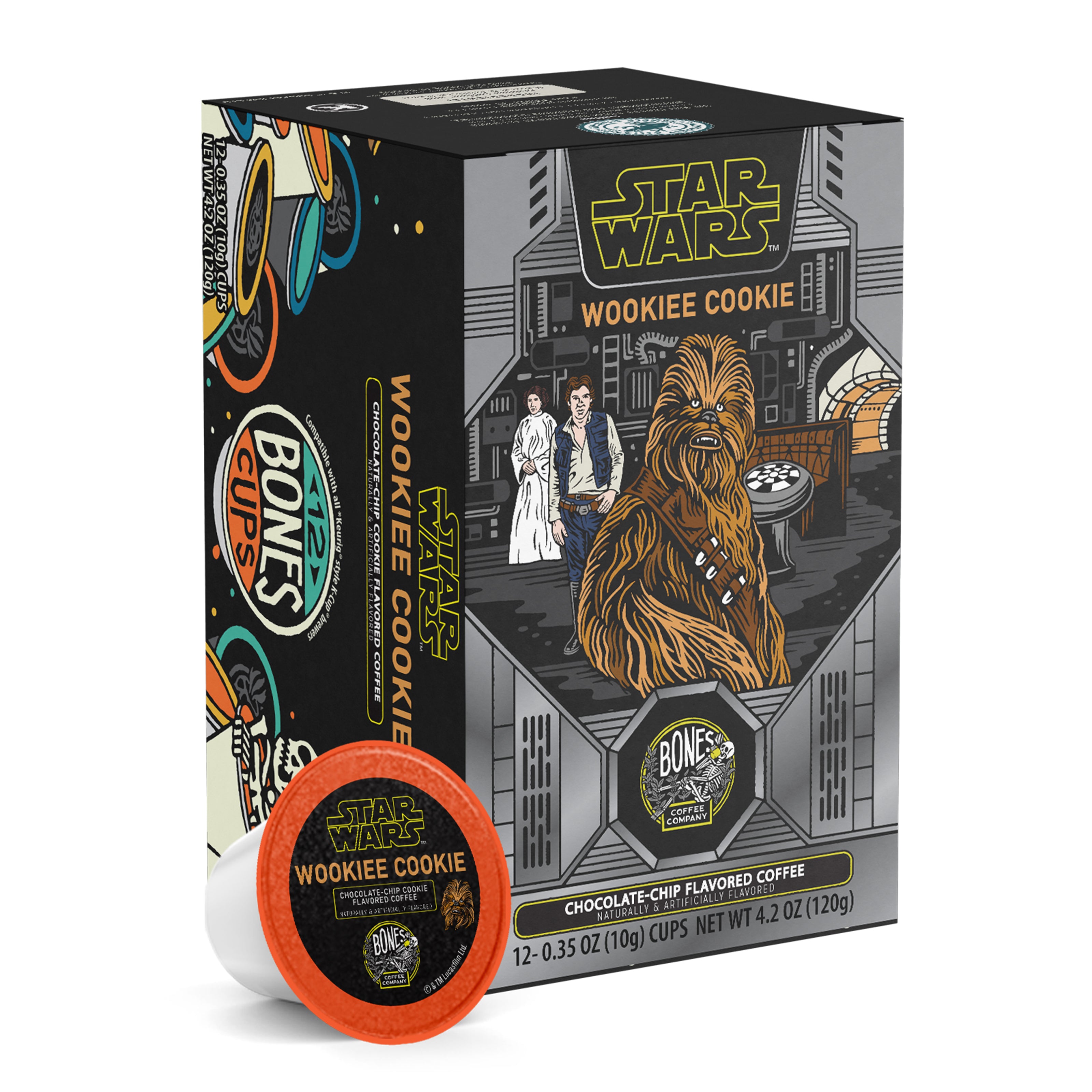 Wookiee Cookie Bones Cups - 12 Count | Star Wars Inspired Dog Treats for Training & Rewards | Perfect for Puppies & Small Dogs