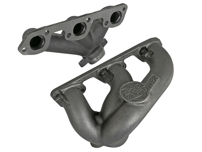 aFe BladeRunner Ported Ductile Iron Exhaust Manifold for 2007-2011 Jeep Wrangler JK V6 3.8L - High Performance Upgrade for Off-Road & Towing Scenarios