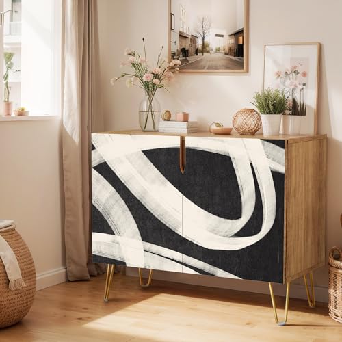 Black & White Dark Ribbon