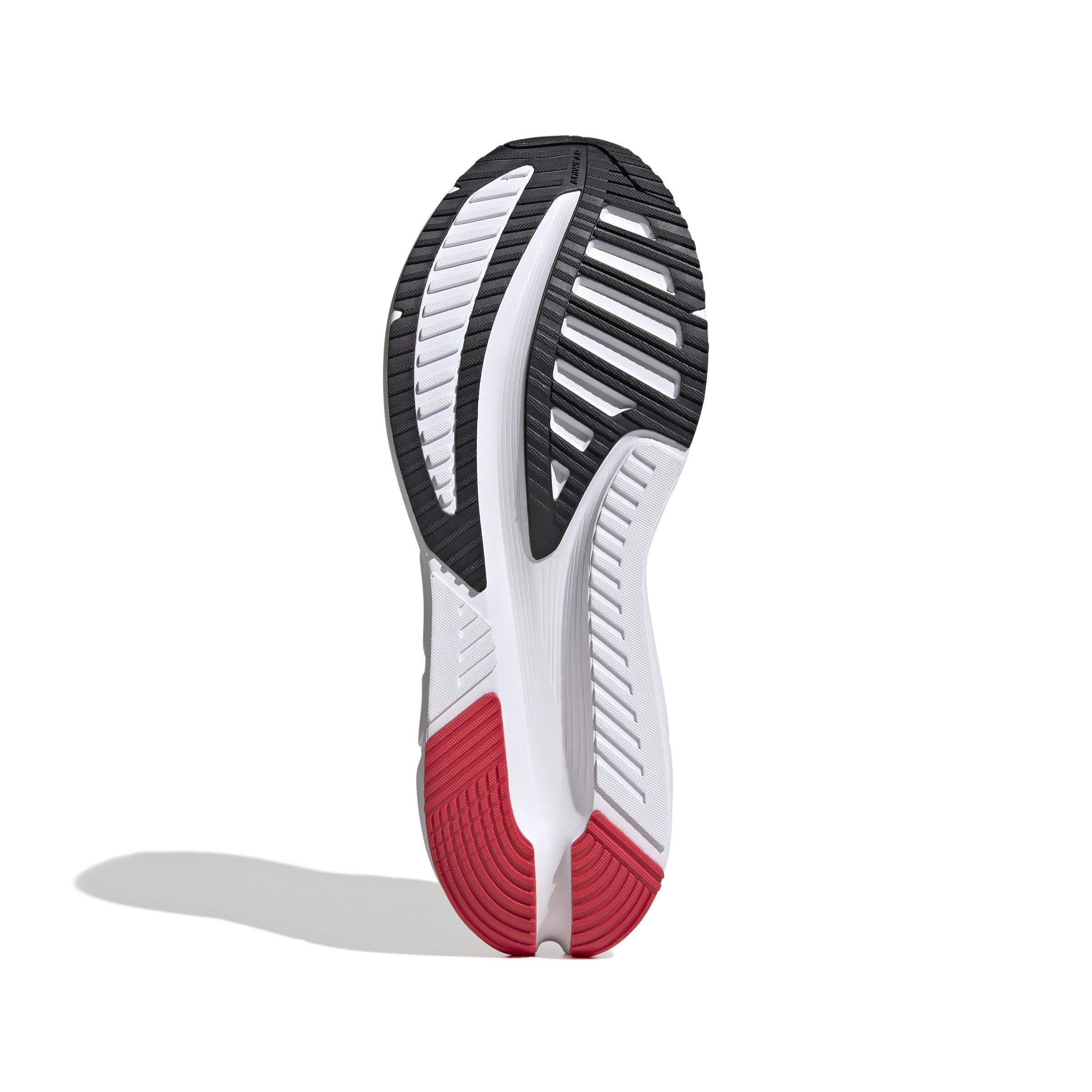 Men's Adistar 4 Running Shoes - Lightweight & Breathable (White/Black/Red) - Perfect for Jogging, Gym Workouts & Daily Wear