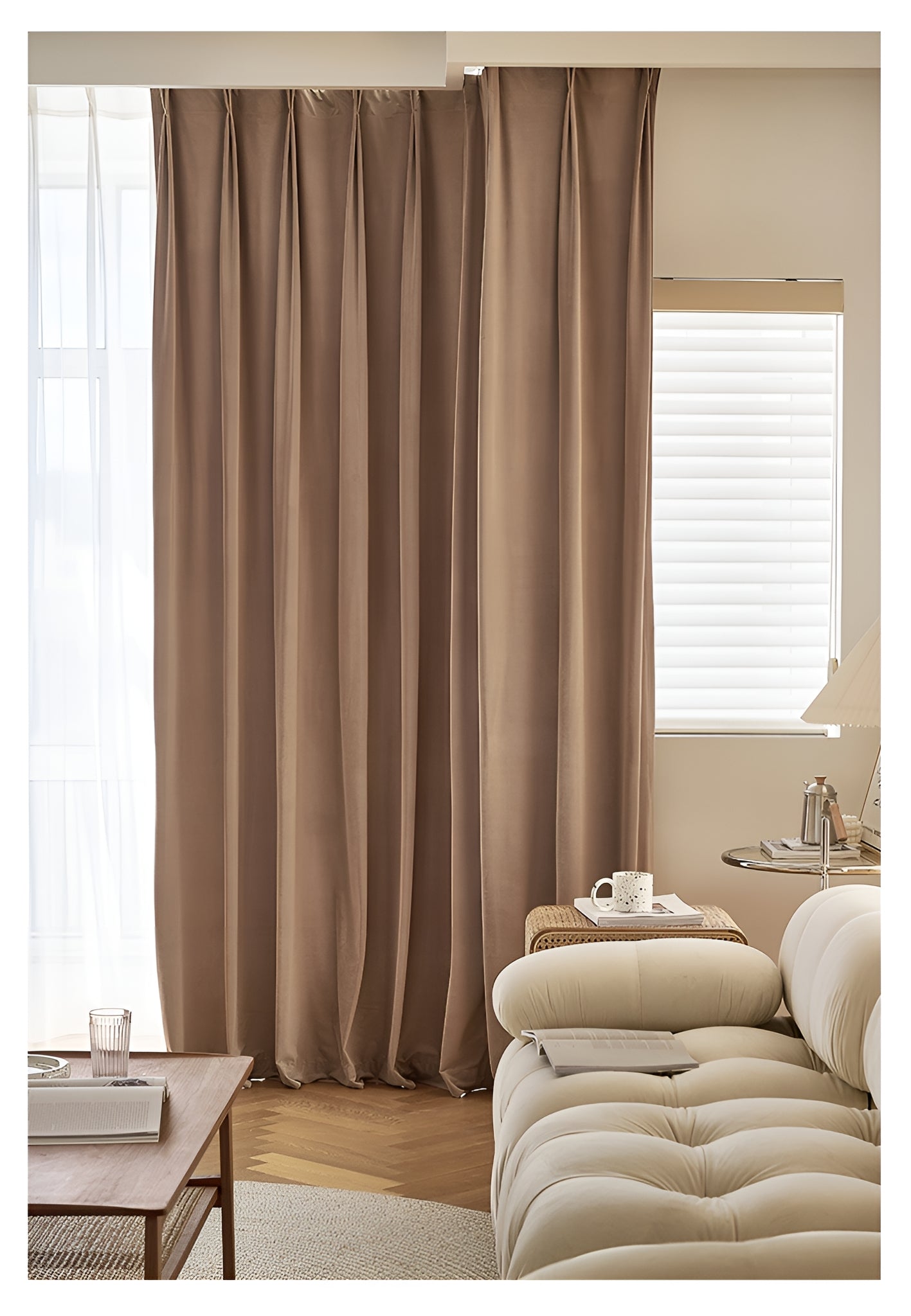Veronica Solid Blackout Curtains for Bedroom - Custom Room Darkening Window Treatment for Better Sleep & Light Control - Perfect for Nursery, Home Theater & Shift Workers
