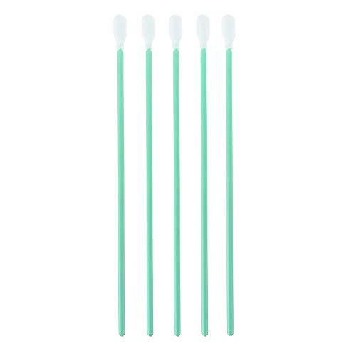 WorldCare® 100-Pack Foam Cleaning Swabs - Dustproof Cotton Swab Sponge Sticks for Electronics, Cameras, Jewelry & Precision Cleaning (445474)