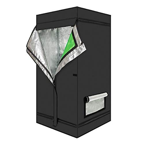 LY-6060 120cm Hydroponic Grow Tent with Viewing Window - Indoor Gardening System for Herbs, Vegetables & Plants | Portable Green & Black Design | Fast 3-7 Day Shipping | Perfect for Home Growers & Urban Farming