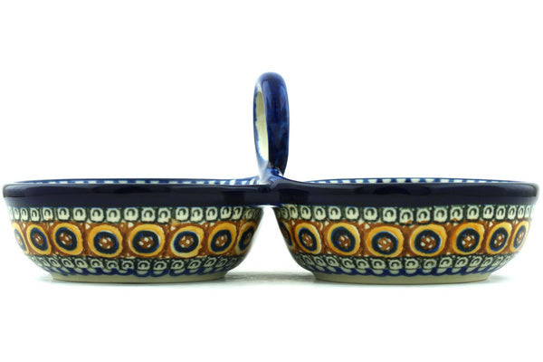 10-Piece Condiment Dishes Set - Elegant Autumn Chrysanthemum Design for Sauces, Dips & Spices | Perfect for Dining Table, Kitchen Counter & Party Serving
