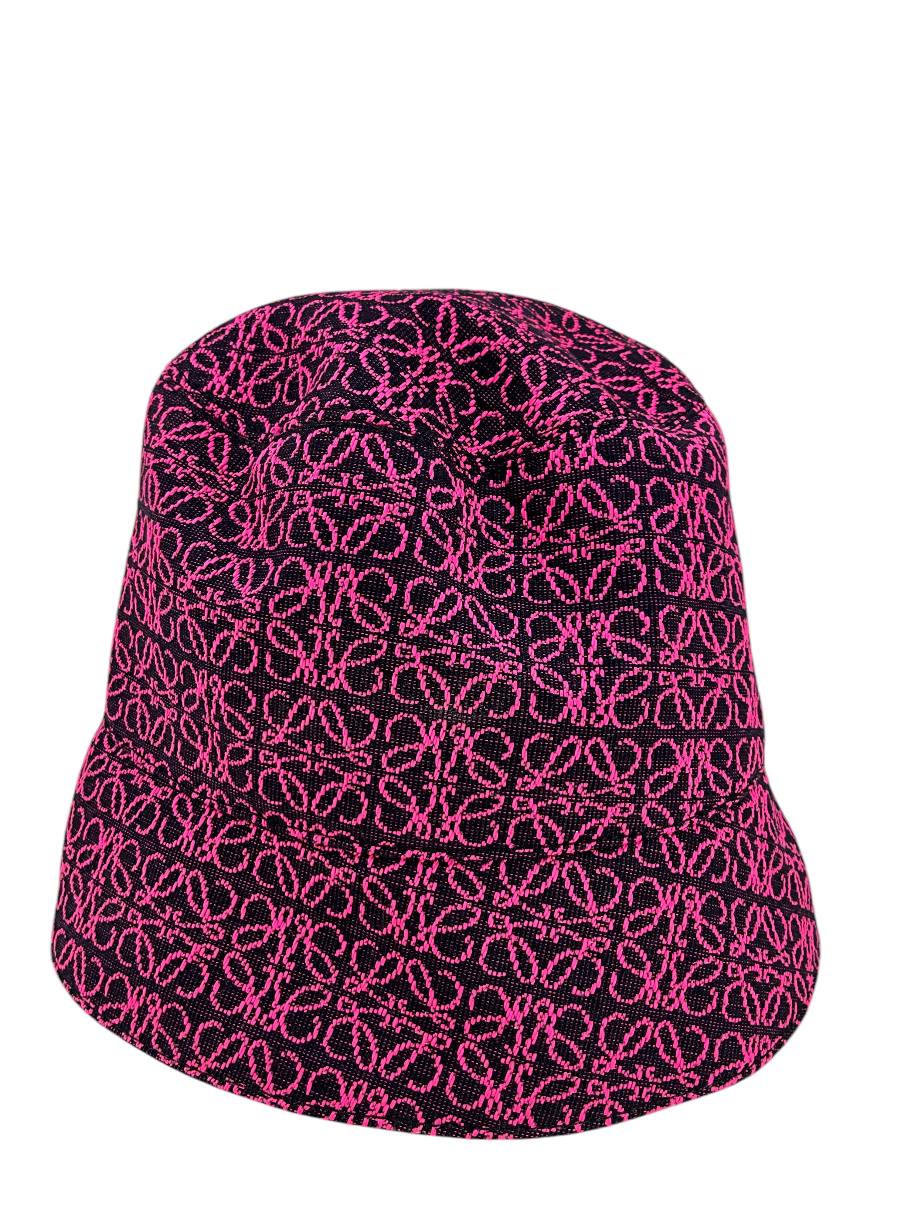 Loewe Printed Logo Bucket Hat for Men & Women - Fashion Sun Hat for Outdoor, Beach, and Summer Activities