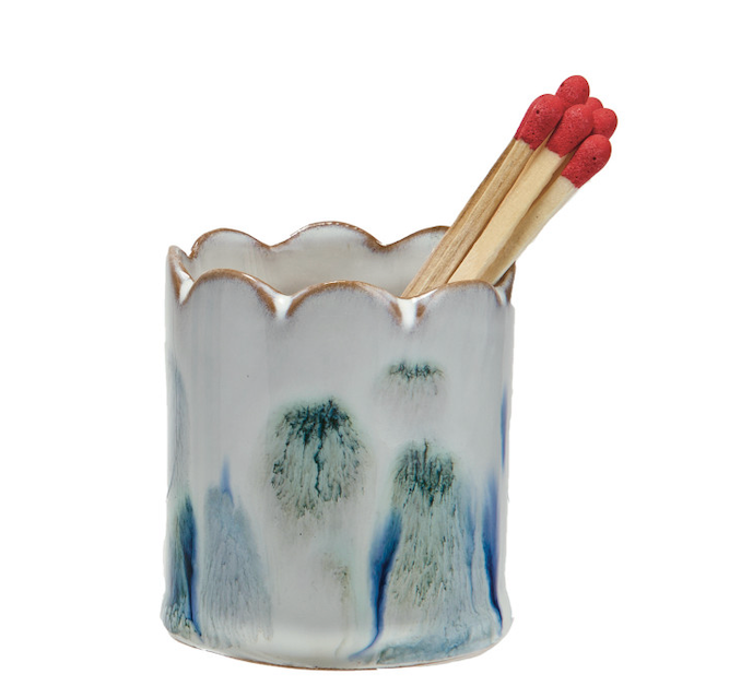 Flaire Matchstick Holder - Premium Metal Matchstick Dispenser for Home, Kitchen & Camping - Perfect for Fireplaces, Candles & Outdoor Adventures