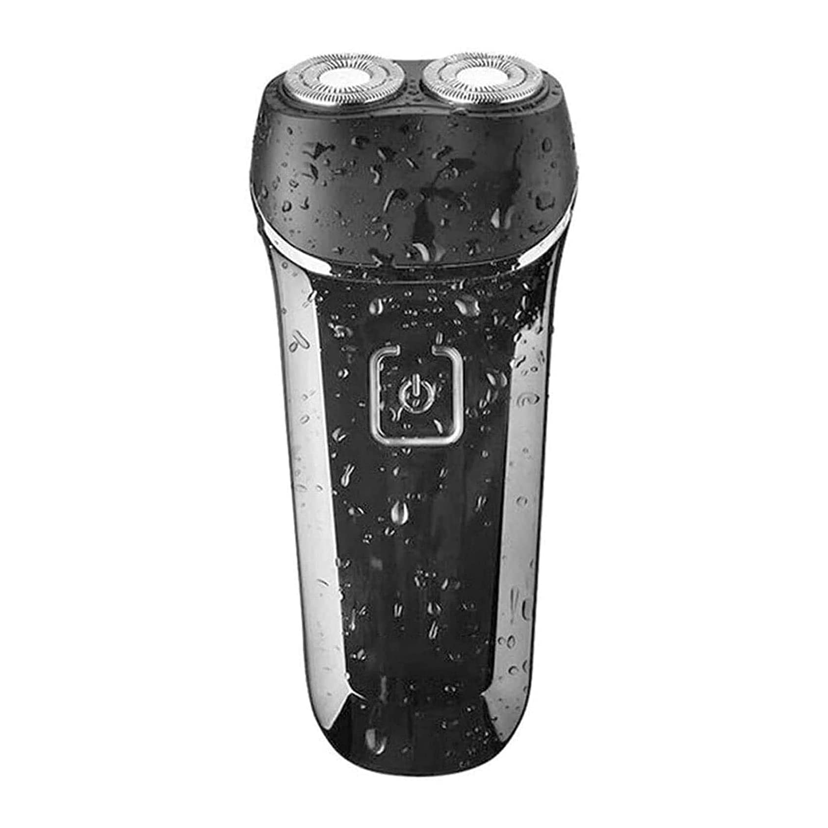 Men's Electric Shaver - Waterproof Wet/Dry Rotary Razor with Double Ring Blade for Travel & Daily Use | Smooth Shaving at Home, Gym or Business Trips