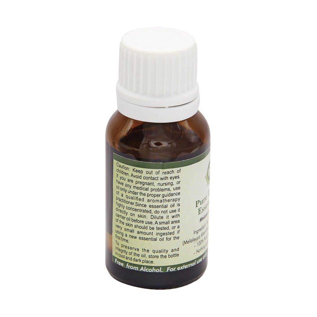 Pure Tea Tree Essential Oil 10ml - 100% Natural Melaleuca Alternifolia Oil for Skin Care, Hair Growth & Aromatherapy - Perfect for Diffusers, DIY Beauty & Home Remedies