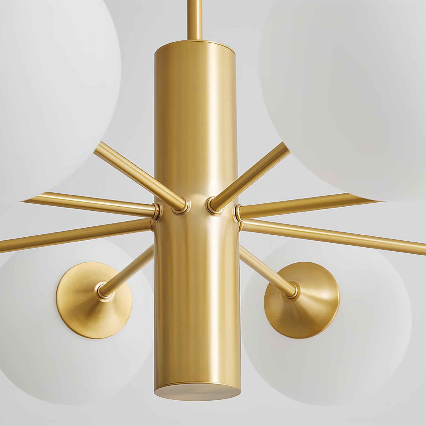 Stylish Bean Ball Chandelier - Modern Pendant Lighting Fixture for Dining Room, Bedroom & Living Room Decor