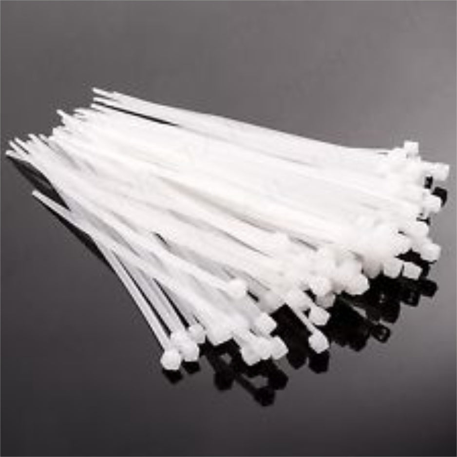14 Inch Heavy Duty Nylon Wire Ties - 50 lbs Tensile Strength Cable Ties for Organizing Cables, Wires & DIY Projects - Ideal for Home, Office & Workshop Use