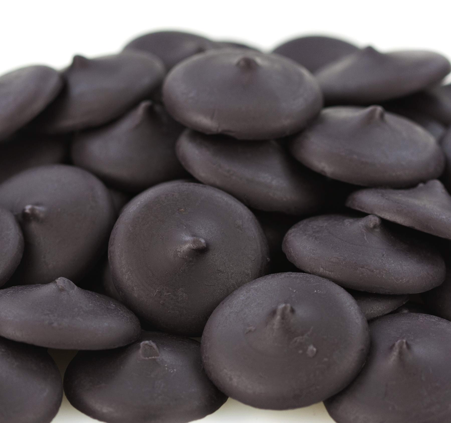 Merckens Colored Confectionery Wafers - 25 Lbs Bulk Pack for Baking, Cake Decorating & Candy Making (Black) | Premium Chocolate Melting Wafers for Dipping, Molding & Dessert Toppings