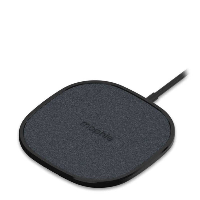 10W Mophie Wireless Charging Pad - Fast Qi-Certified Charger for iPhone, Samsung & More - Perfect for Home, Office & Travel