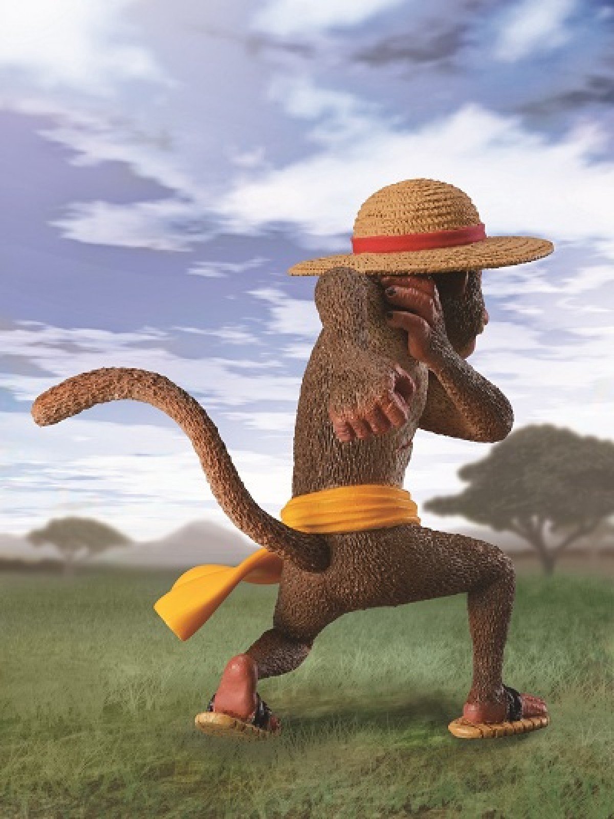 Figuarts ZERO Artist Special Monkey D Luffy Figure - Amazon JP Exclusive (Asakuma Toshio × Eiichiro Oda) - Perfect for Anime Collectors & One Piece Fans Display