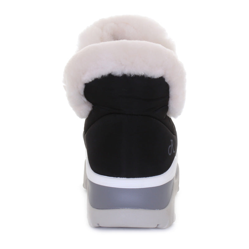 Women's Waterproof Nylon Booties - Comfortable & Stylish Ankle Boots for Outdoor Hiking, Walking & Fall Fashion