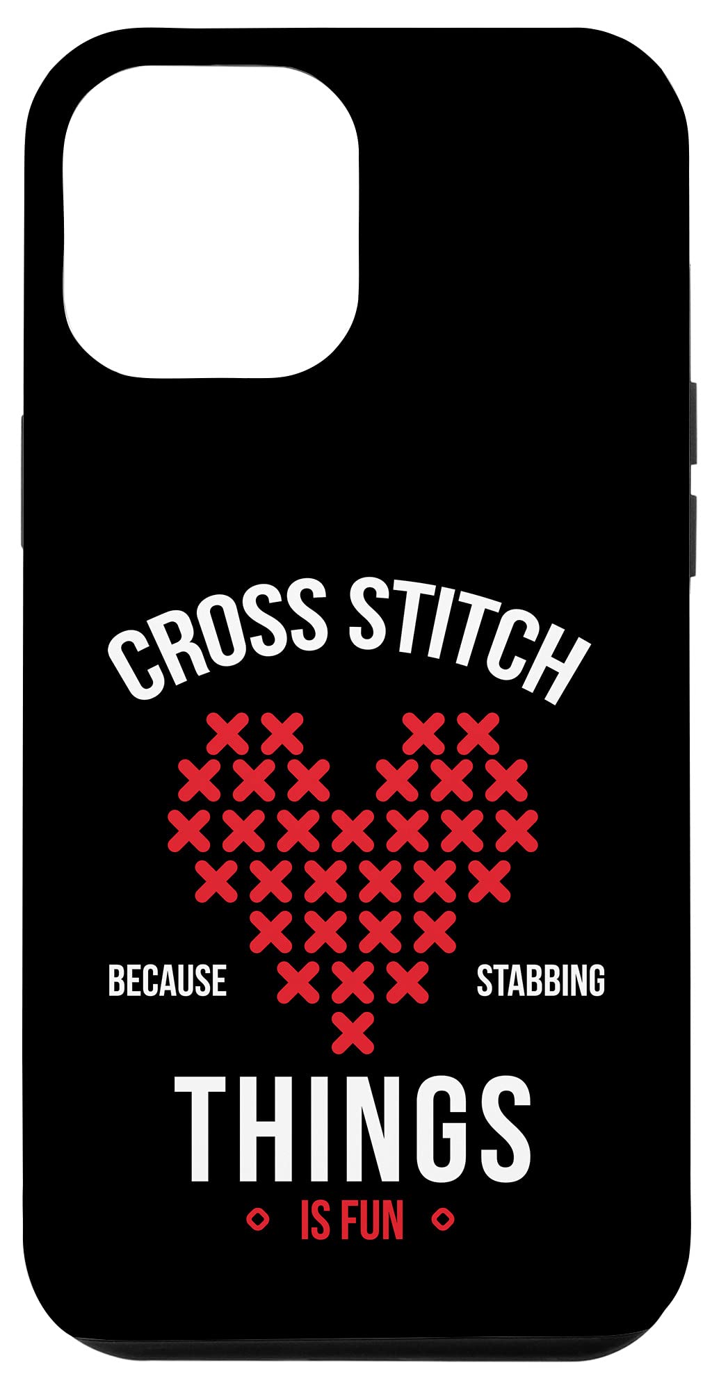 iPhone 12 Pro Max Protective Case with Cross Stitch Embroidery Design - Durable Phone Cover for Everyday Use, Perfect Gift for Craft Lovers (Use Cases: Daily Protection, Fashion Accessory, Unique Gift Idea)