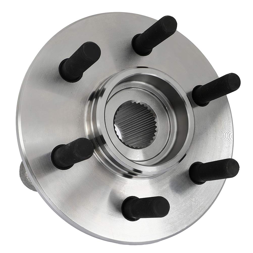 ROADFAR Wheel Bearing & Hub Assembly - Compatible with 1997-2004 Dodge Dakota & 1998-2003 Dodge Durango - Front Wheel Bearing 515007 (Set of 2) - Perfect for Off-Roading, Towing & Daily Driving