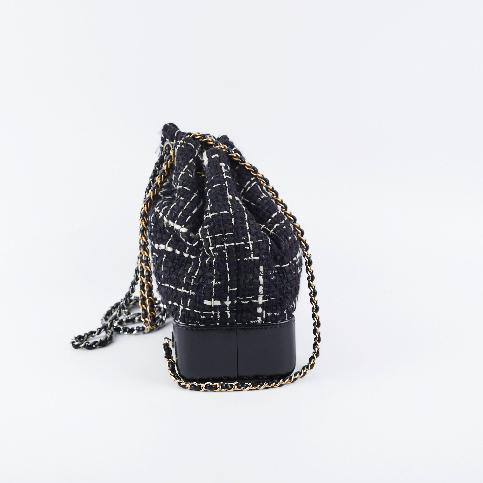 Chanel Small Gabrielle Tweed Backpack for Women - Luxury Designer Shoulder Bag - Perfect for Travel, Work & Everyday Use