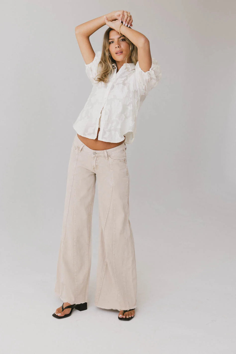 Faye Wide Leg Jeans for Women - High Waisted Stretch Denim Pants | Perfect for Casual Outfits, Date Nights & Office Wear