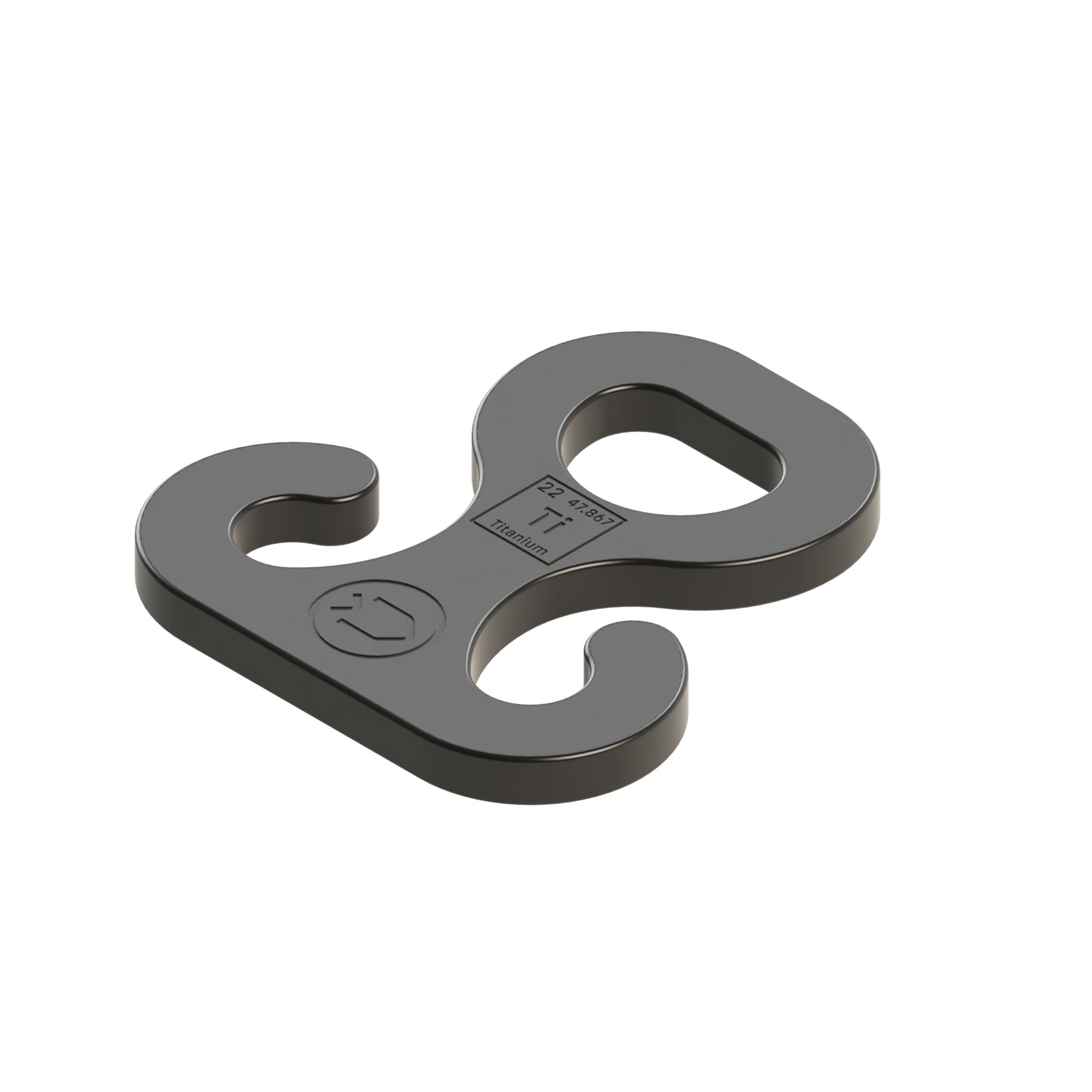 Divesoft Titanium Sidemount Bungee Hook - Premium Scuba Diving Gear for Sidemount Divers | Perfect for Cave, Wreck & Technical Diving