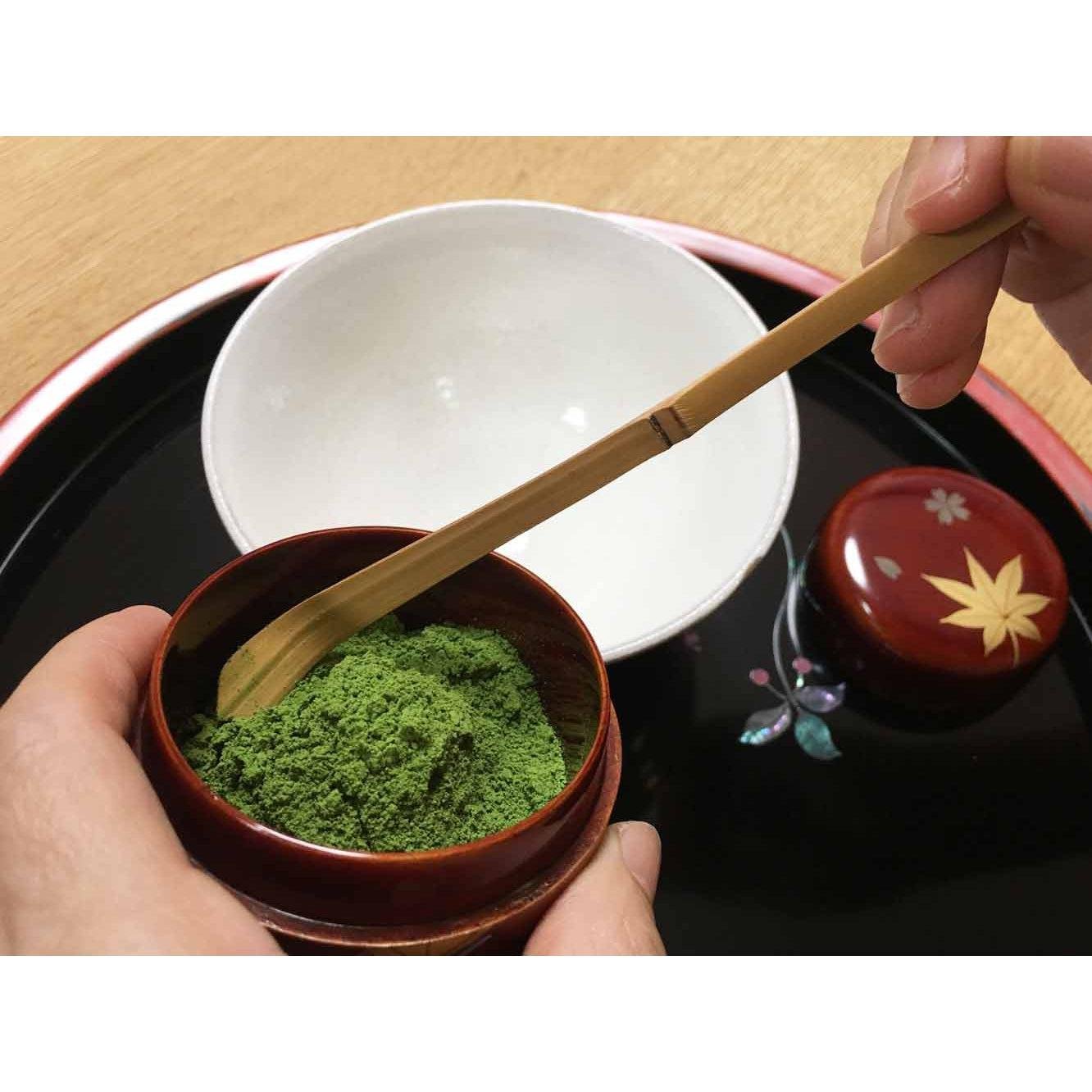 Premium Japanese Bamboo Chashaku - Authentic Matcha Tea Scoop for Traditional Ceremony & Home Brewing | Perfect for Tea Lovers & Zen Meditation