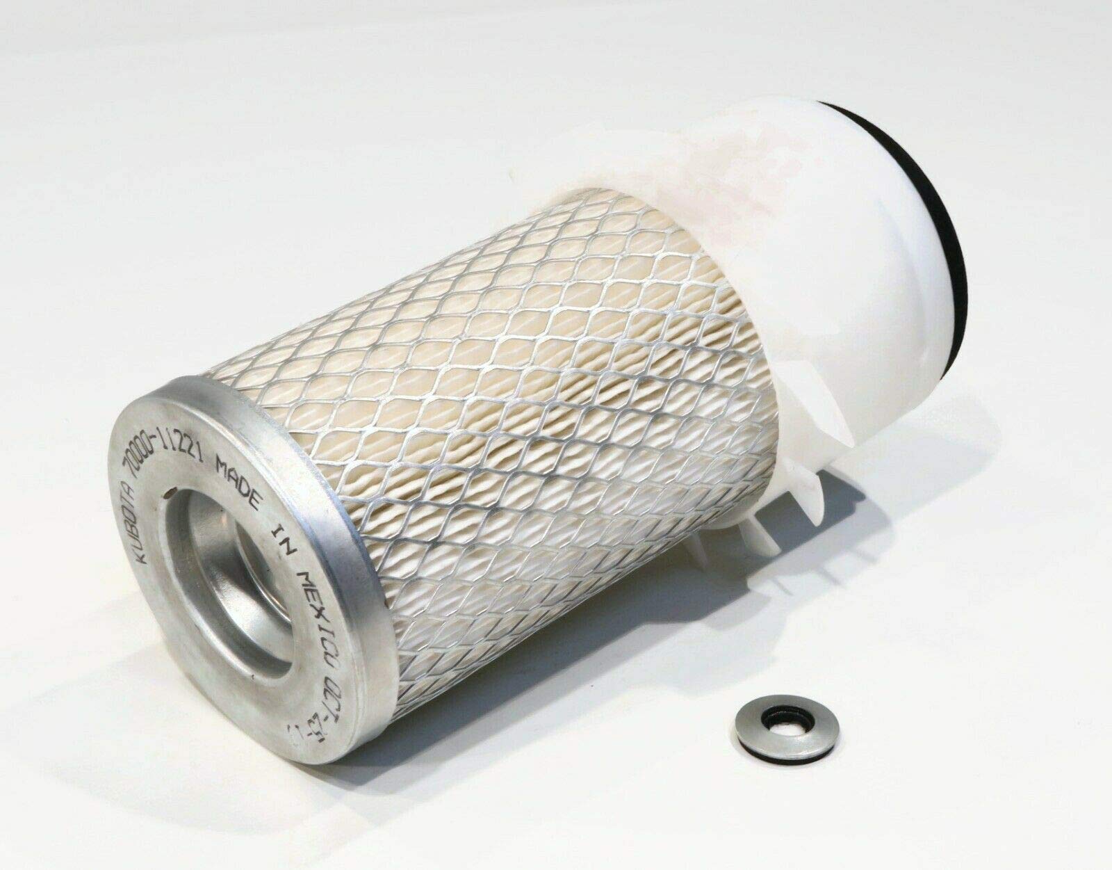 Genuine OEM Kubota Air Filter 70000-11220 7000011220 70000-11221 7000011221 - Compatible with Kubota Tractors & Equipment for Improved Engine Performance