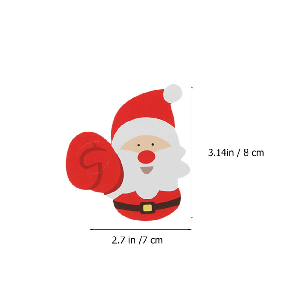 ARTIBETTER 150pcs Christmas Lollipop Paper Cards - DIY Santa Snowman Penguin Candy Holders for Holiday Party Decorations | Perfect for Classroom Crafts, Gift Wrapping & Christmas Tree Ornaments