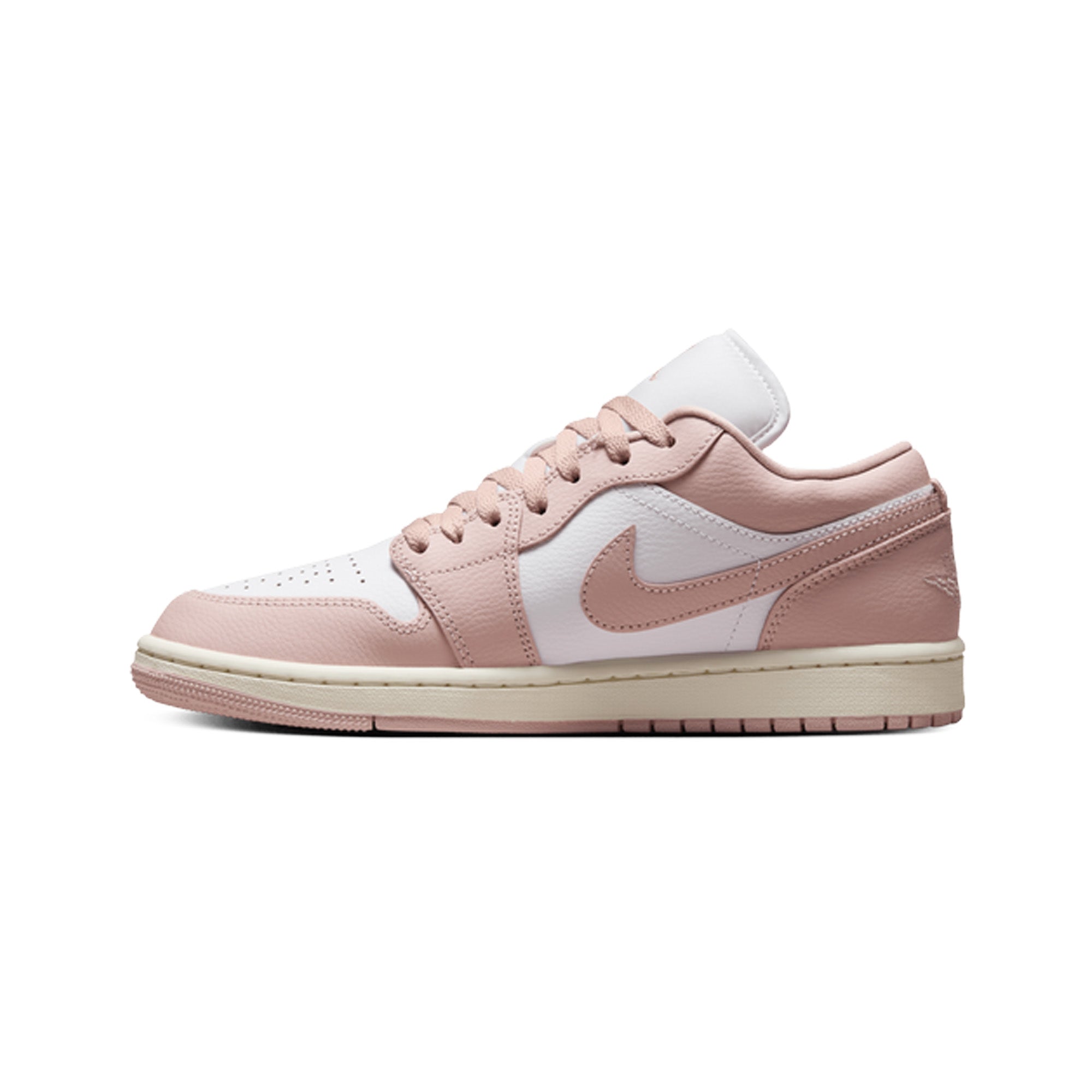 Air Jordan 1 Low 'Pink Oxford' Women's Sneakers - Lightweight Comfortable Basketball Shoes for Women - Perfect for Casual Wear, Gym & Street Fashion