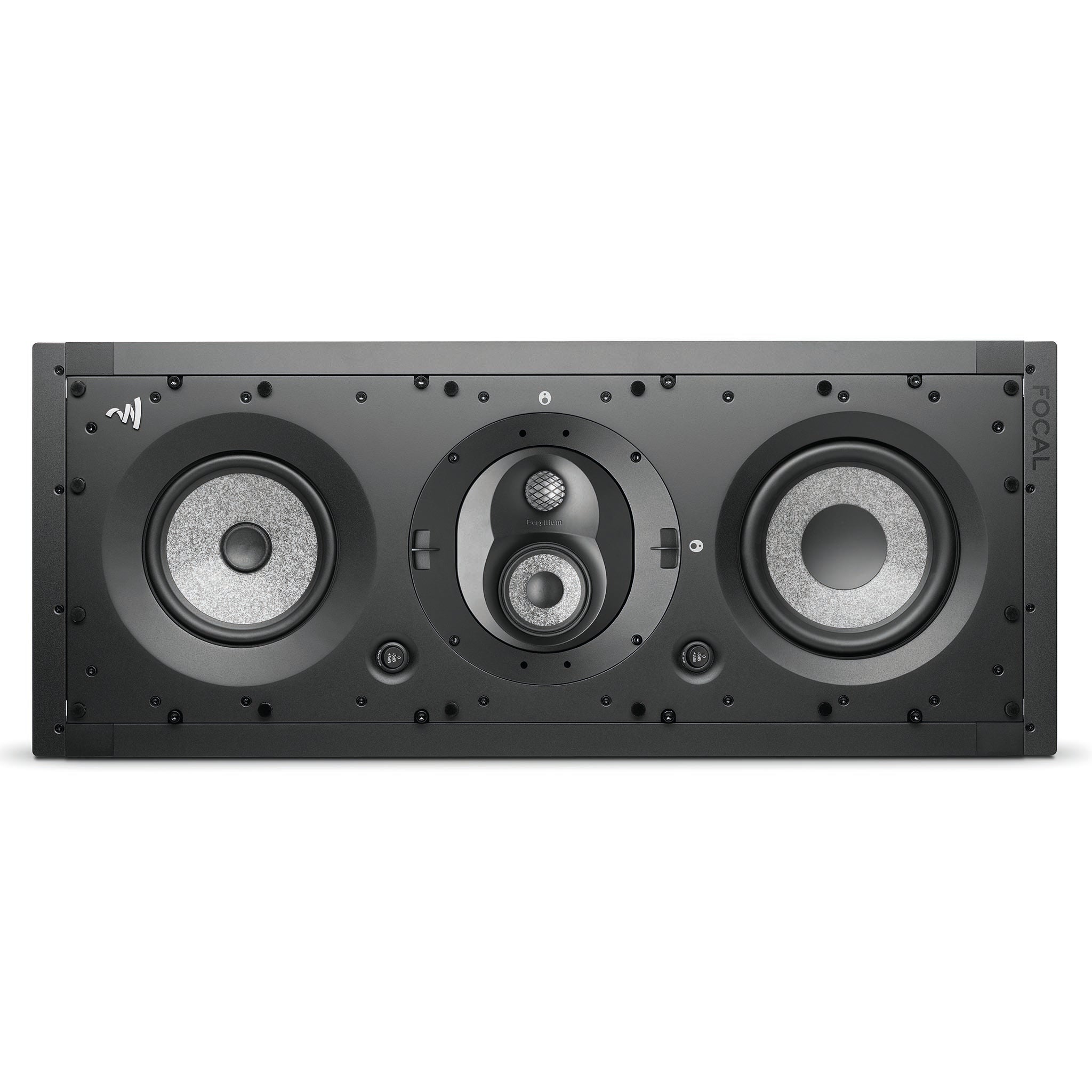 Focal 1000 IWLCR6 In-Wall Speaker - High Performance Home Theater Audio System for Living Room, Bedroom, and Home Cinema Installation (Single Unit)