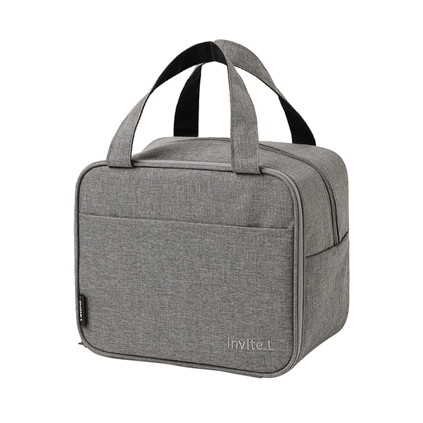 ABLUSER Insulated Lunch Bags for Women & Men - Reusable Double Insulated Waterproof Lunch Box with Multiple Pockets for Work, Office, School, Picnic & Outdoor Activities | Durable & Portable Food Container for Kids & Adults