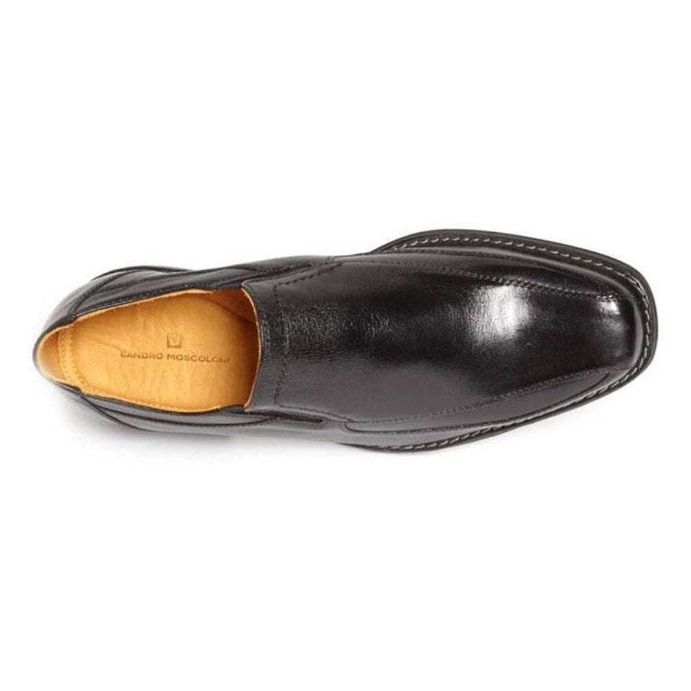 Sandro Moscoloni Men's Berwyn Loafer - Classic Leather Slip-On Dress Shoes for Business & Casual Wear | Comfortable & Stylish Men's Loafers for Office, Travel & Everyday Use