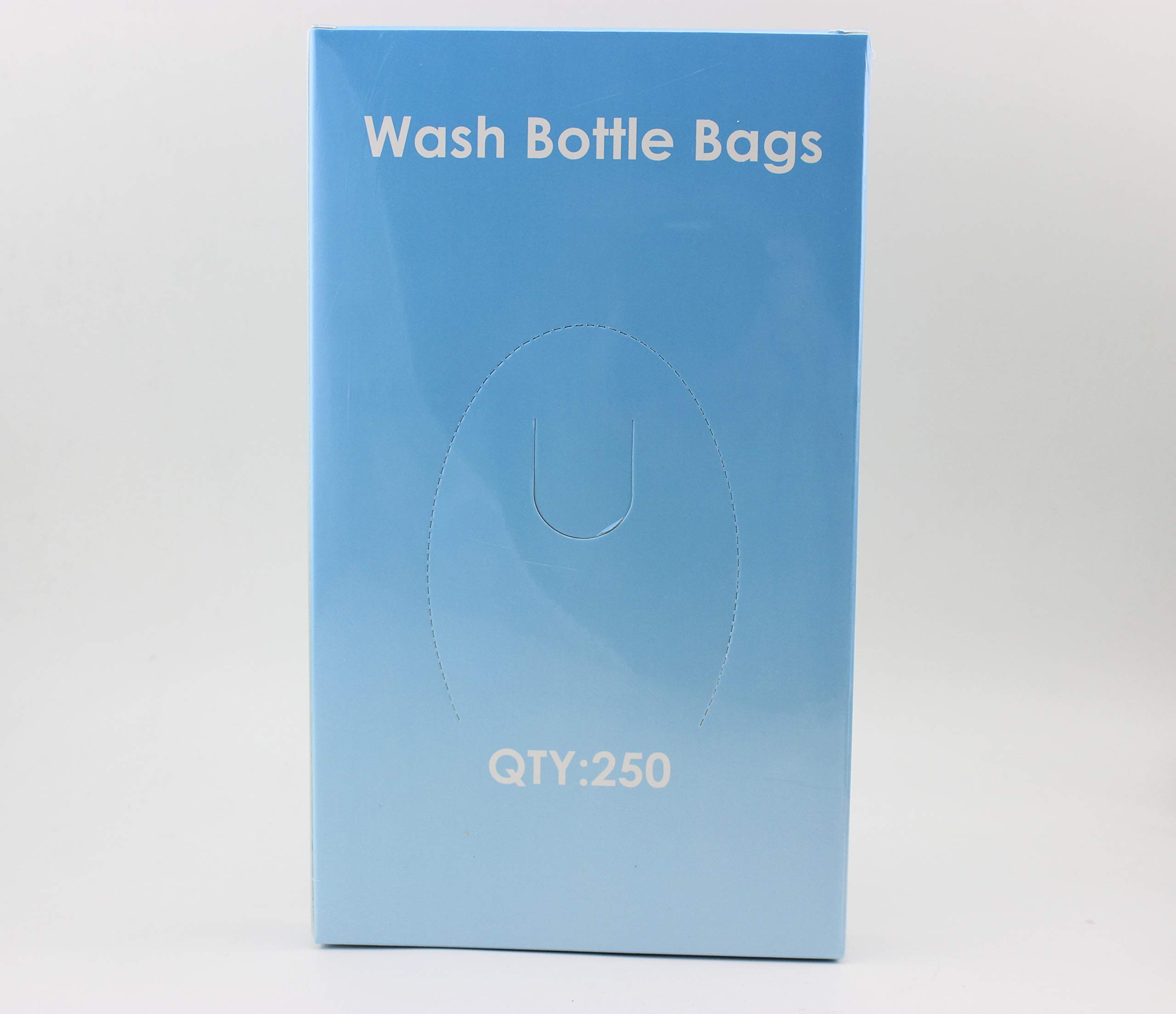 Disposable Tattoo Wash Bottle Bags - 250pcs Clear Squeeze Cover Sleeves for Tattoo Artists | Hygienic Tattoo Equipment Protection for Ink Bottles & Tools