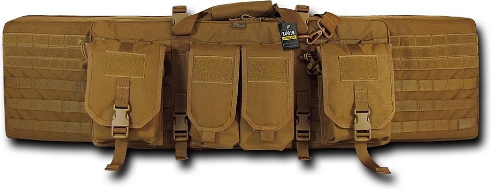 RAPDOM Tactical Single Rifle Gun Case - Durable Waterproof Protective Rifle Bag for Hunting, Shooting Range & Outdoor Adventures | Fits AR-15, Shotgun & More
