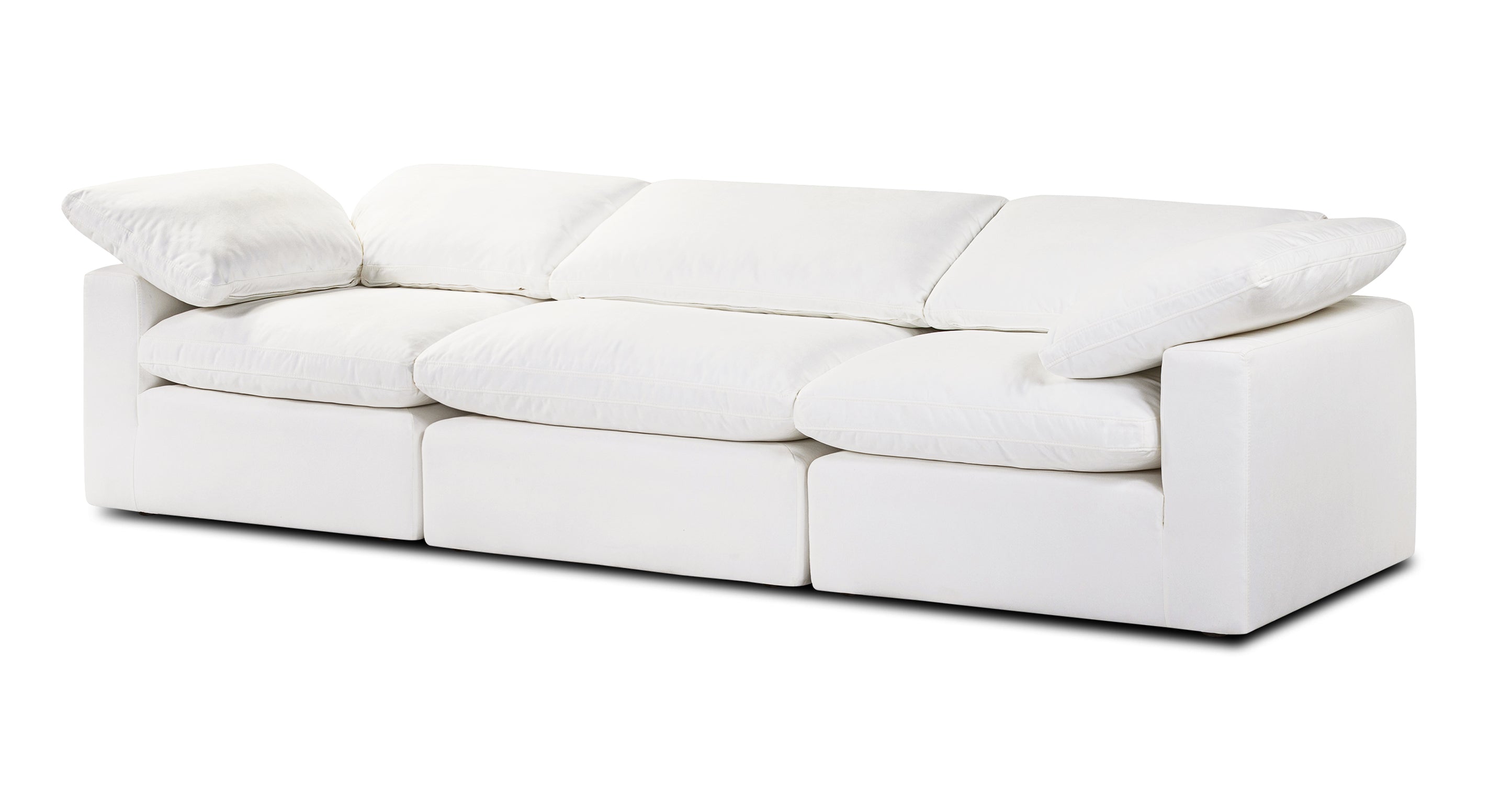 3-Seat Aspen Modular Sofa - Modern Sectional Couch for Living Room, Lounge & Office - Soft Fabric Upholstery, Easy Assembly, Space-Saving Design
