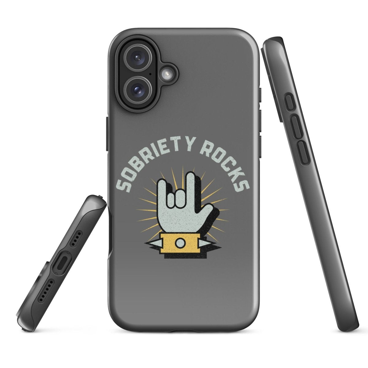 Premium Sobriety Rocks Tough Case for iPhone® - Durable Protection for Everyday Use & Outdoor Adventures
