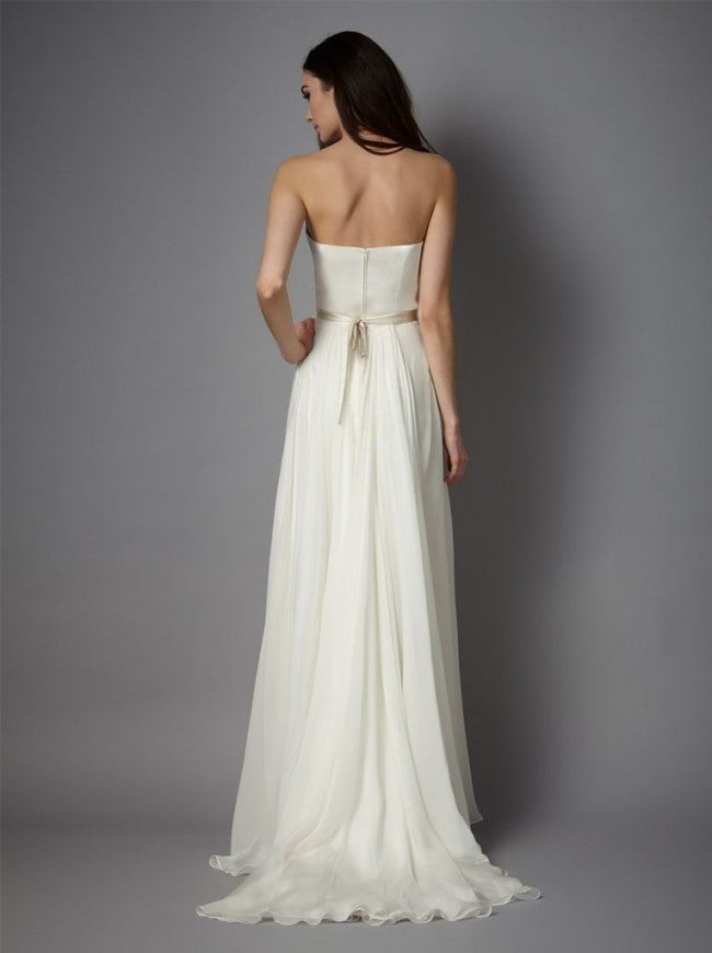 Catherine Deane Delia Skirt | Women's Flowy Midi Skirt with Side Slit | Elegant A-Line Skirt for Wedding, Party & Special Occasions