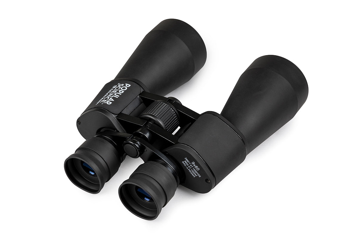 Celestron SkyMaster 9x60mm Porro Binoculars with Smartphone Adapter & Bluetooth Remote - High Power Astronomy Binoculars for Stargazing, Bird Watching, and Outdoor Adventures