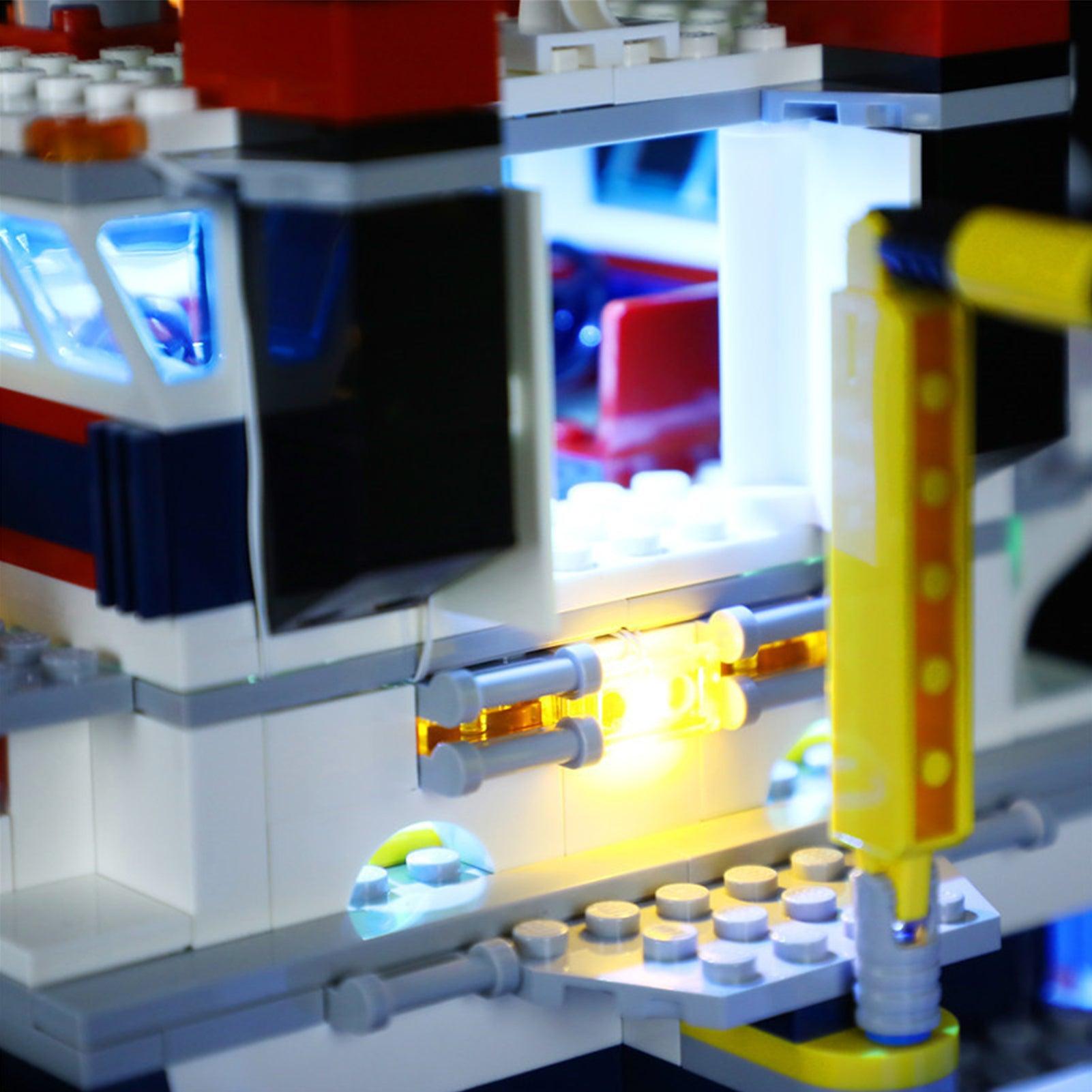 LEGO City Ocean Exploration Ship 60266 Light Kit - LED Lighting Set for LEGO Models | Perfect for Night Display & Room Decoration