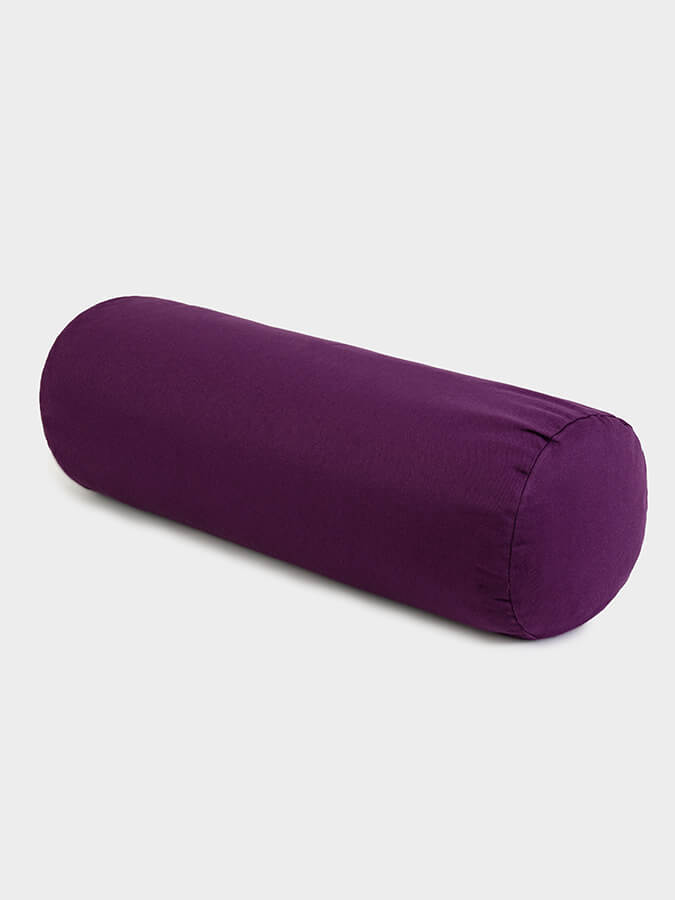 Organic Buckwheat Meditation Bolster Cushion for Yoga & Zen Relaxation - Eco-Friendly Support Pillow for Meditation, Yoga Studio, and Home Decor