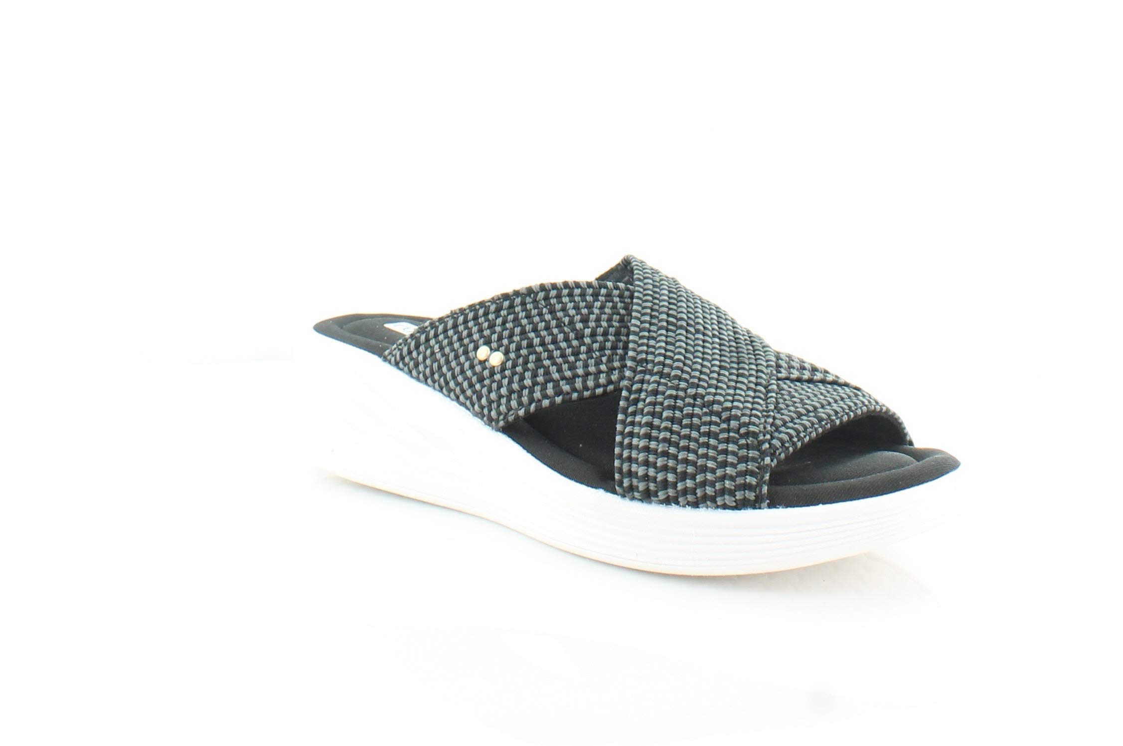 Ryka Women's Nadine Slides Sandals - Comfortable & Supportive Casual Slide Sandals for Women | Perfect for Poolside, Beach, Gym & Everyday Wear
