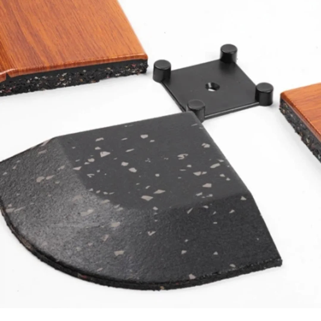 FITLAB Faux Wooden Flooring - Waterproof & Durable Laminate Flooring for Home & Office | Easy Installation & Scratch-Resistant | Perfect for Living Room, Bedroom, and Commercial Spaces