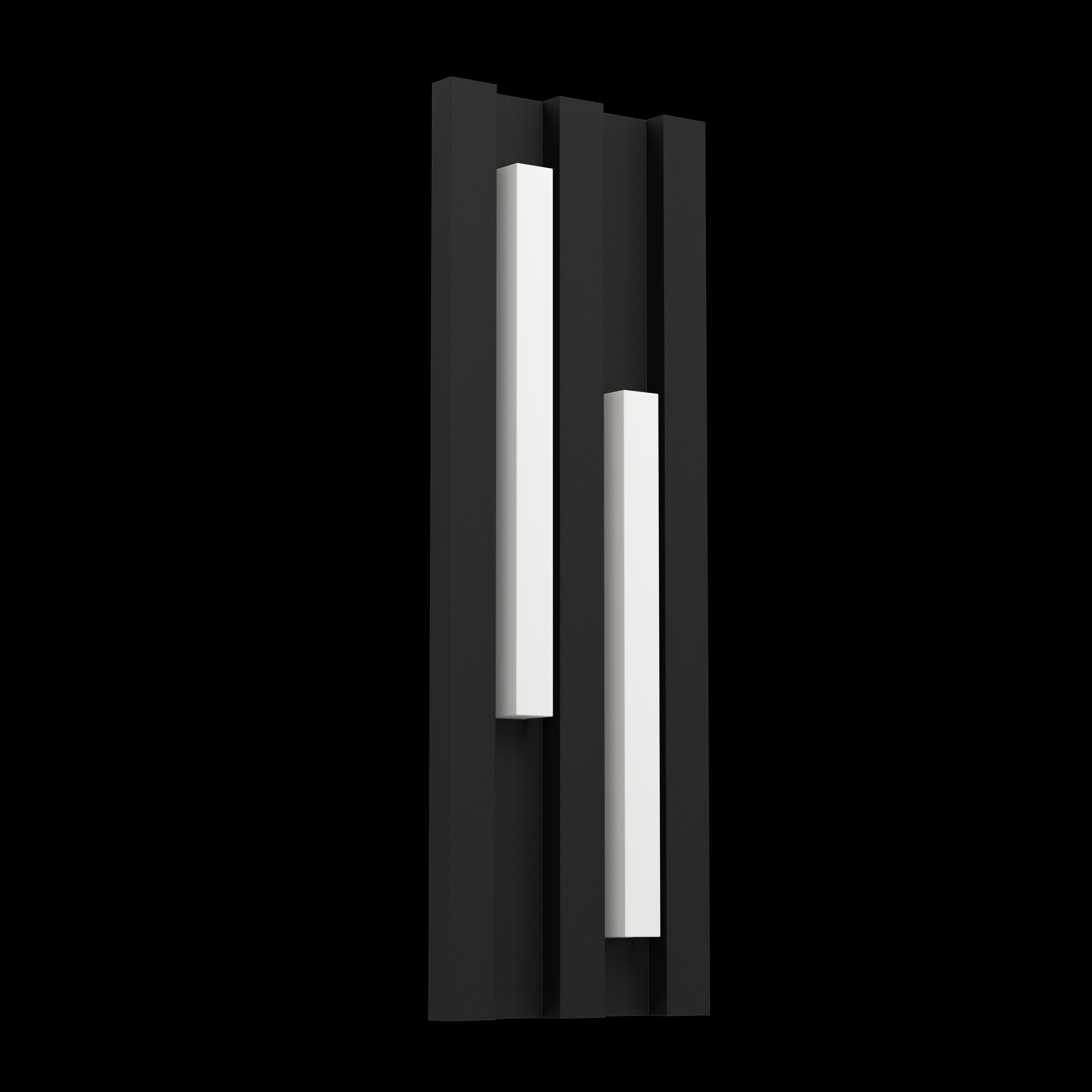 Eglo Fandina Modern Black LED Outdoor Wall Light - IP55 Waterproof, Dusk to Dawn Sensor - Perfect for Porch, Garage, Garden & Patio Lighting