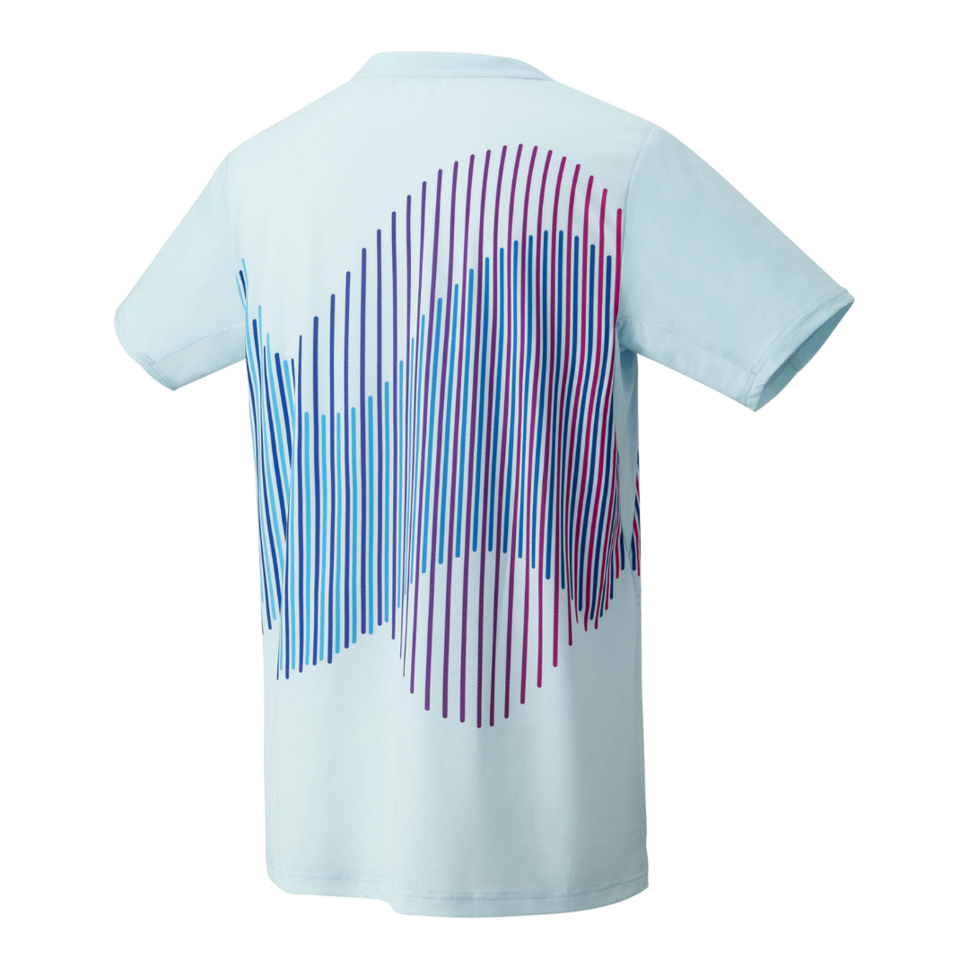 Yonex 10562 US OPEN Men's Crew Neck Tennis Shirt - Breathable Performance Tee for Tennis Matches & Casual Wear